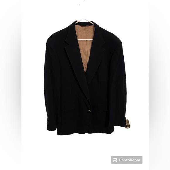 Men’s Tailored Suit Jacket-100% Wool-Jeremy Boston Company - Picture 1 of 7